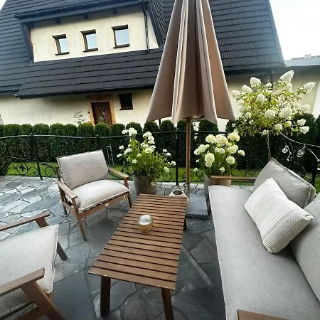 シャレー Tatrytop Dom Tatra Jacuzzi *