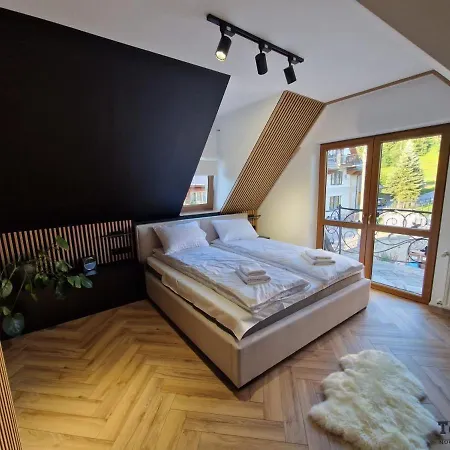 シャレー Tatrytop Dom Tatra Jacuzzi *